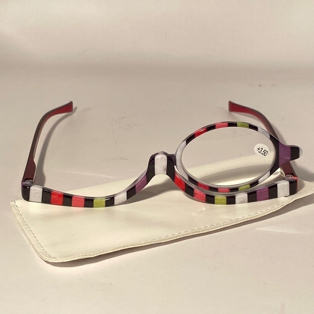 1002 Makeup Cosmetic 3.50 Flip Magnifying Glasses For Precision Application N…